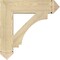 Ekena Millwork Imperial Arts & Crafts Rough Sawn Bracket, Douglas Fir, 6"W x 28"D x 28"H BKT06X28X28IMP03RDF - alternate 3